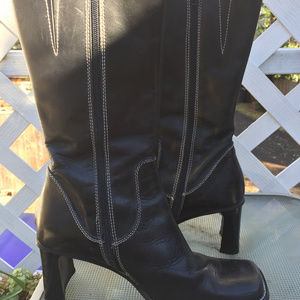 Eric Michael elegant, dressy Black Leather Boots